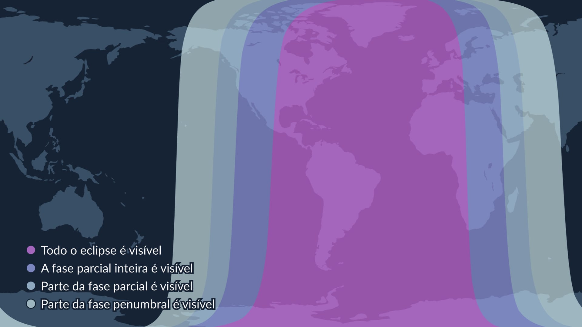 September 2024 Lunar eclipse visibility map