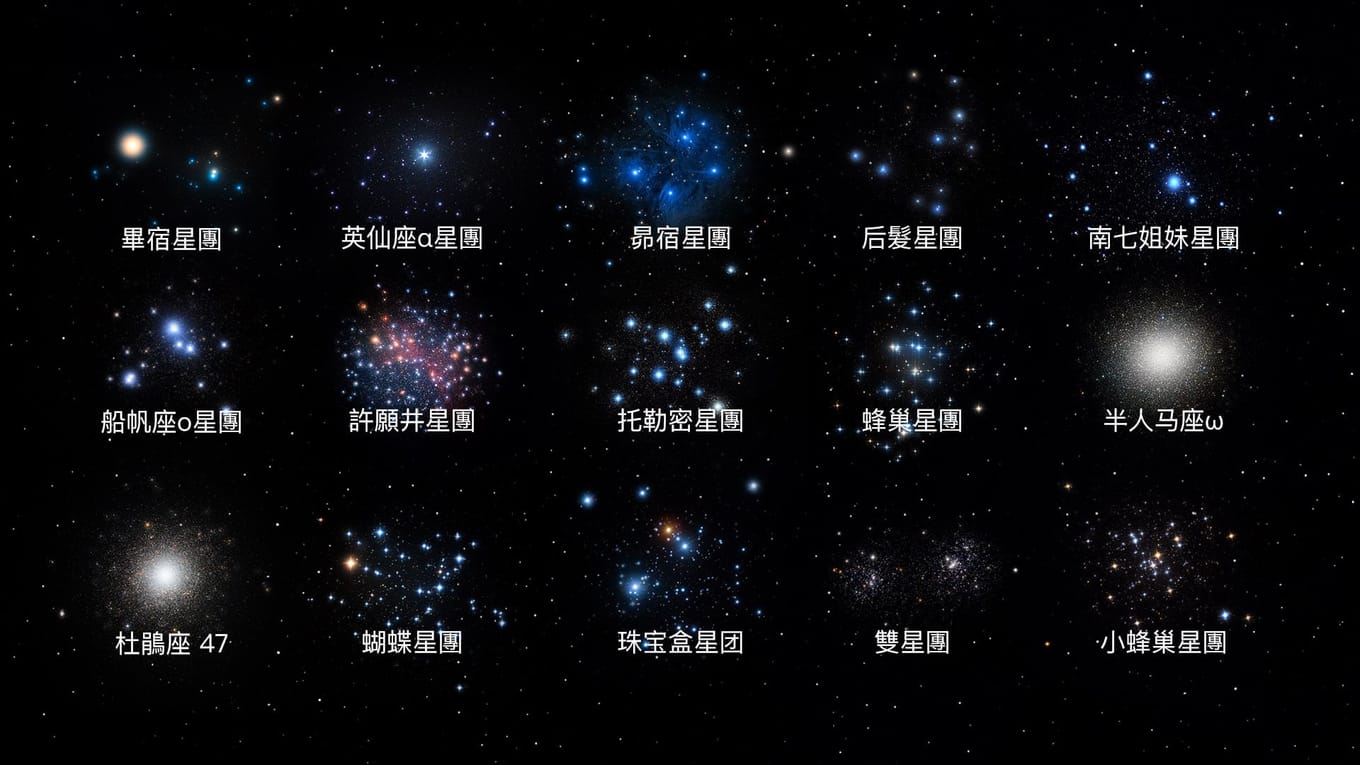 星團是什麽 | 著名星團 | 肉眼可見的星星 | 肉眼看到的星星 | 疏散星團 | Star Walk