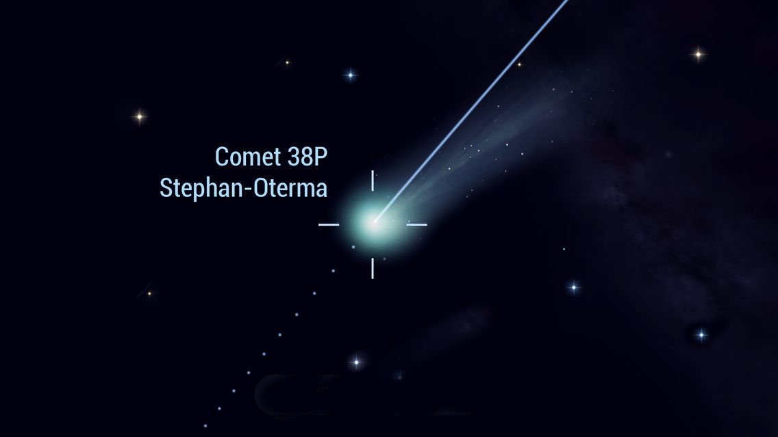 Zwei helle Kometen im Nachthimmel | Star Walk