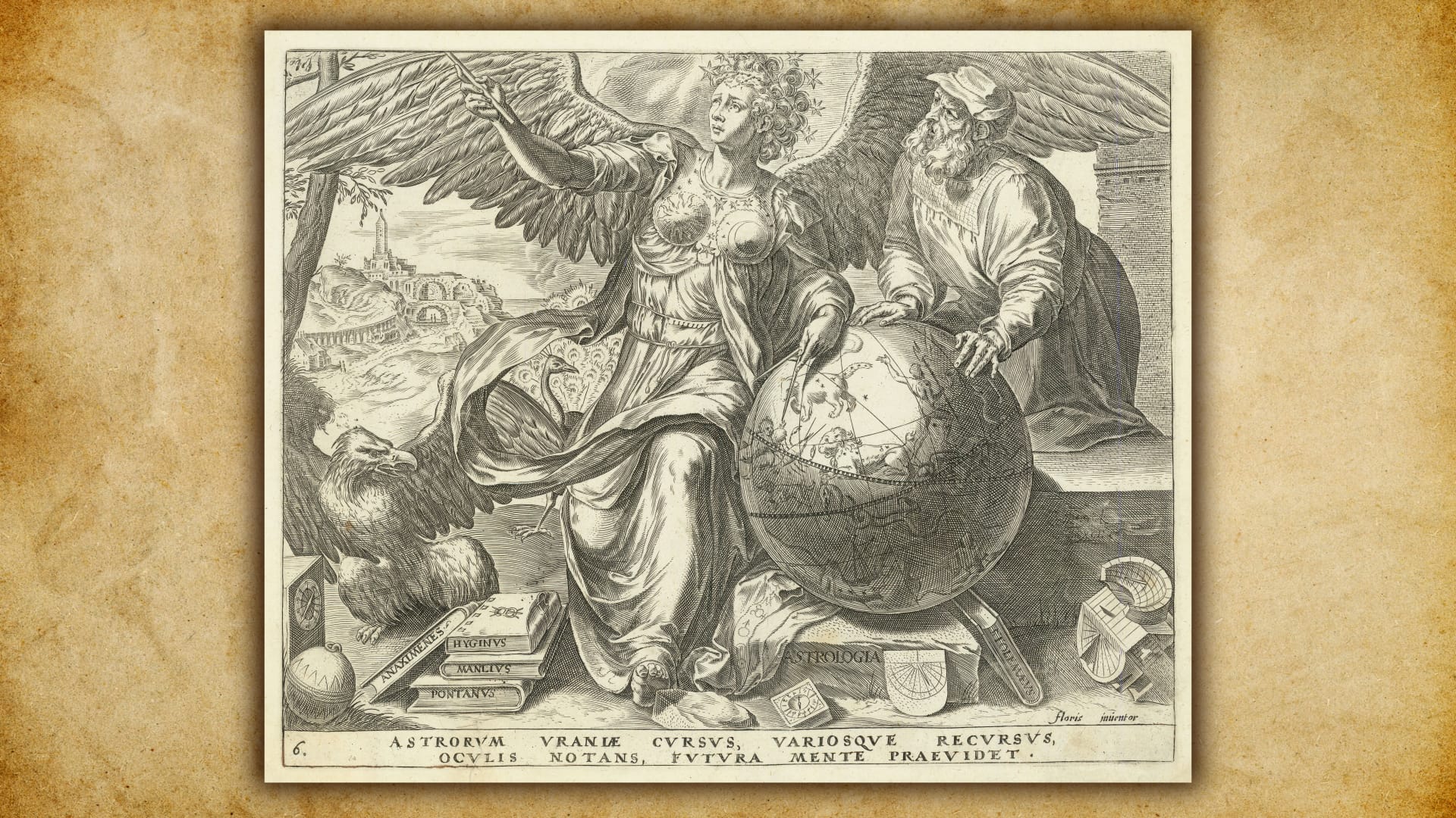“Allegoria dell’astronomia” di Cornelis Cort