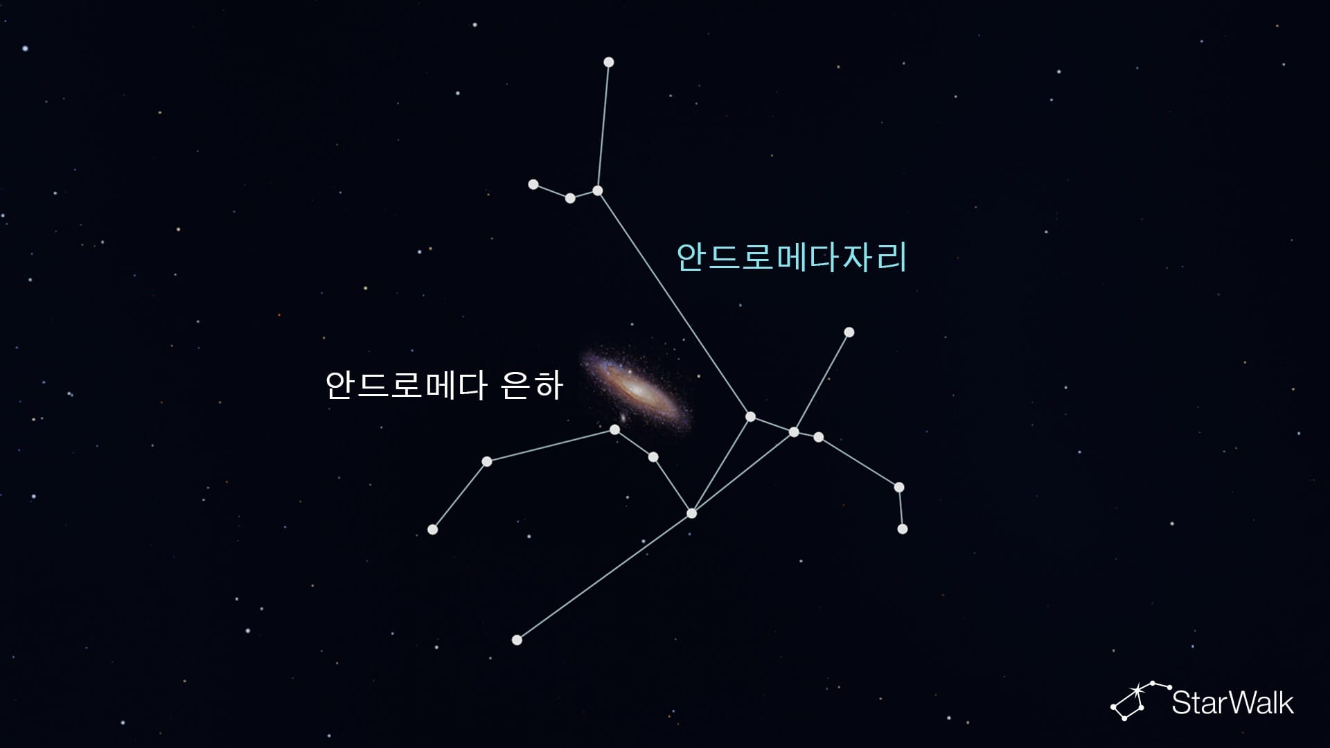 안드로메다자리의 안드로메다 은하