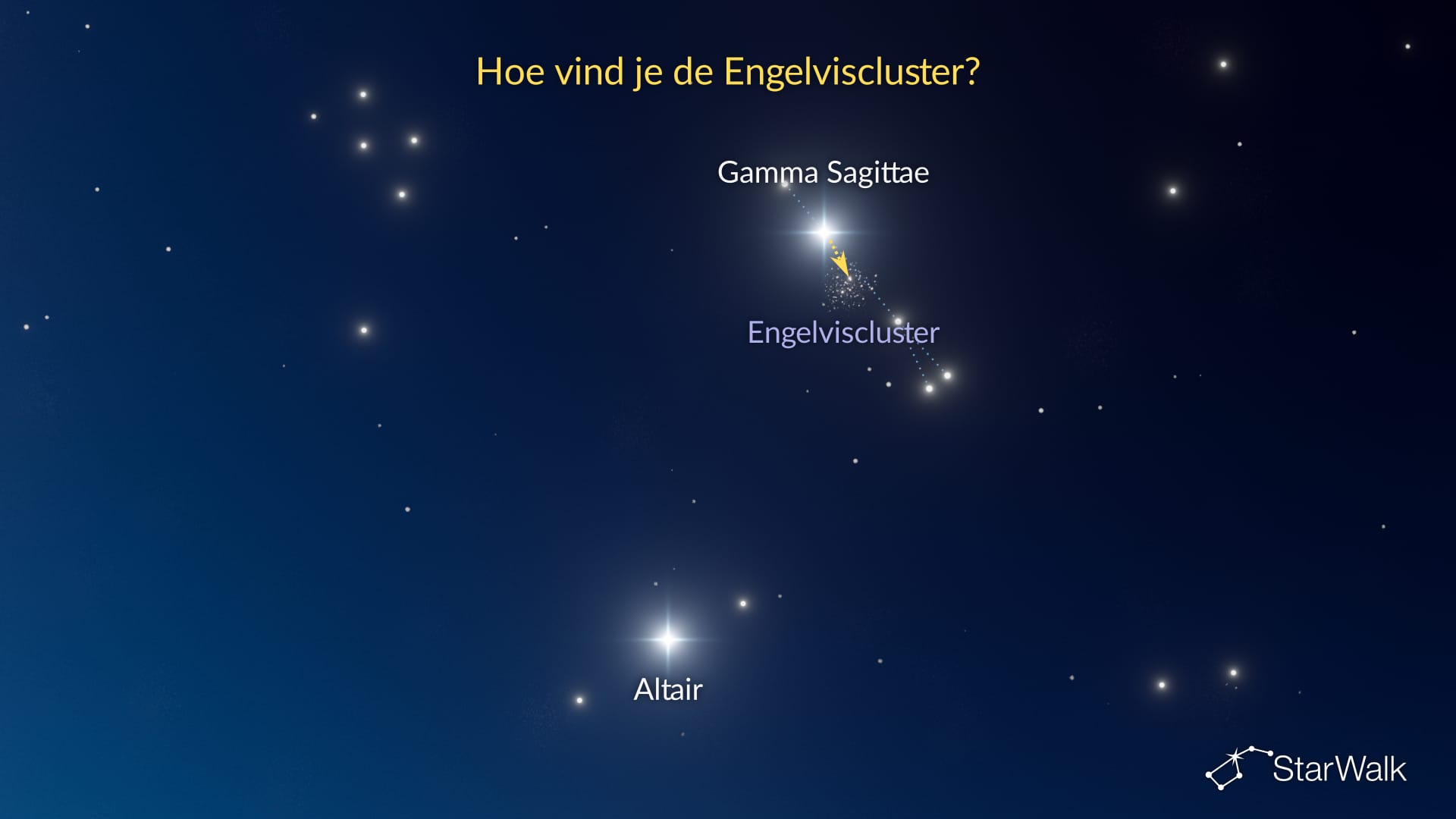 Engelvissterrenhoop – Zo vind je hem