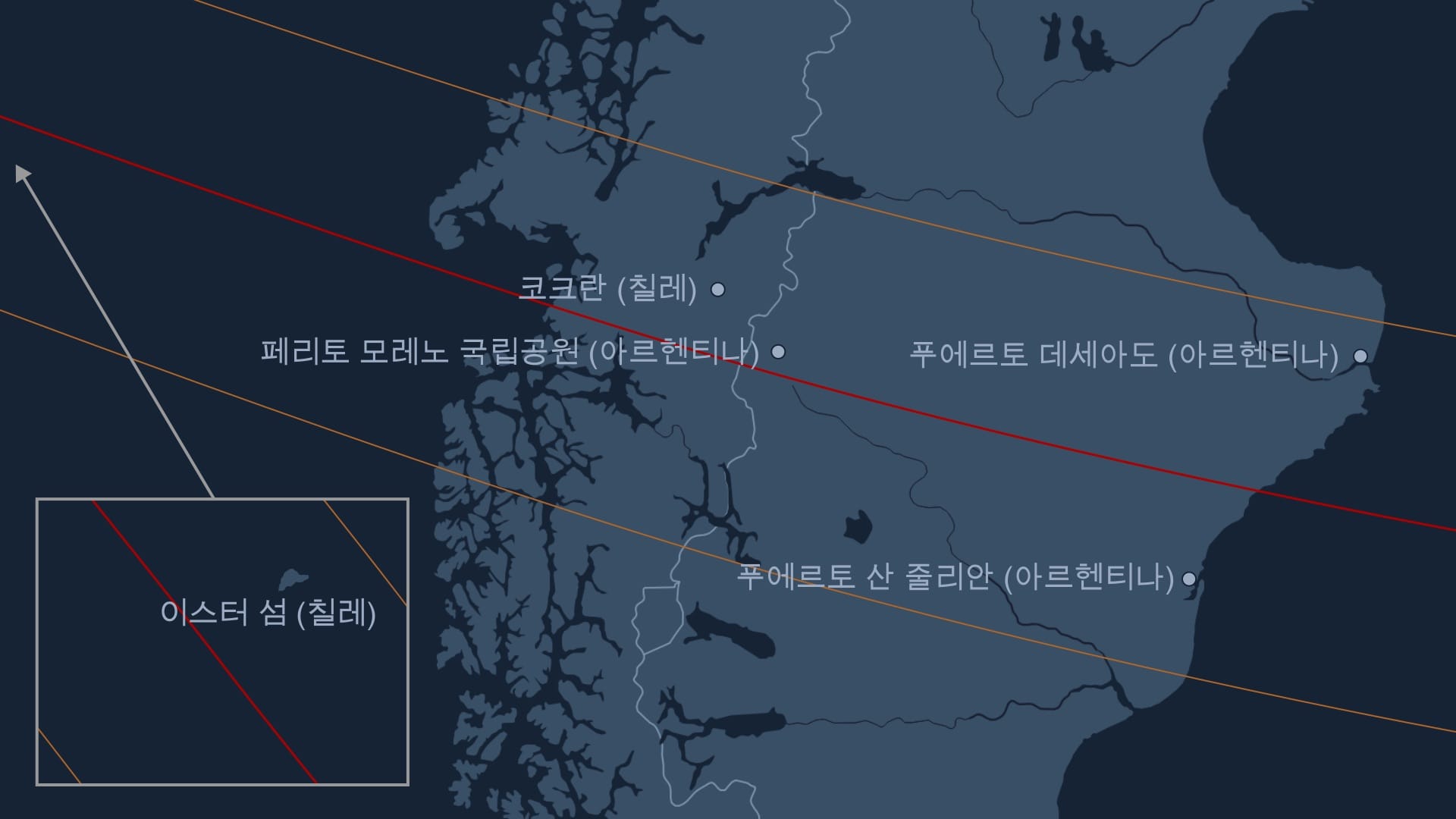 Best locations to view the annular solar eclipse on October 2, 2024.