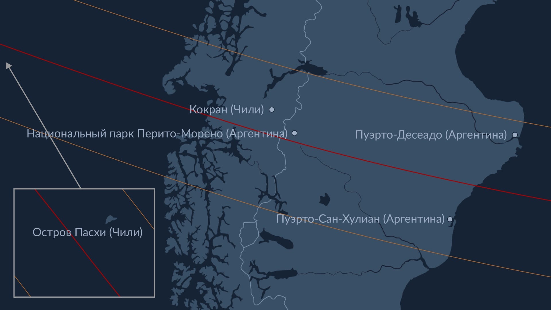 Best locations to view the annular solar eclipse on October 2, 2024.