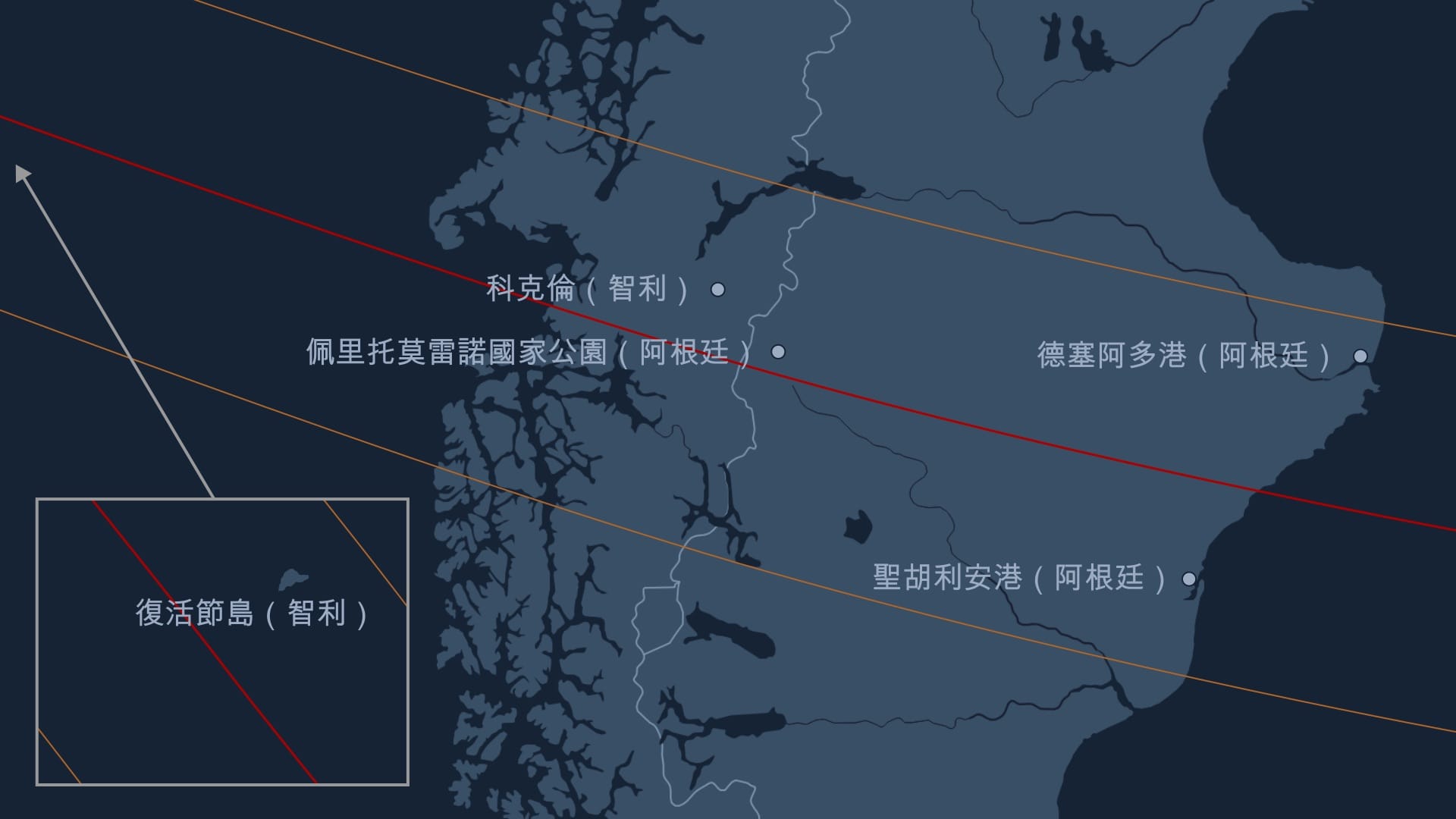 Best locations to view the annular solar eclipse on October 2, 2024.