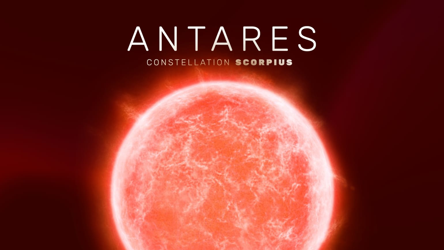 Antares Star Facts | Red Star In The Sky Tonight | Antares ...