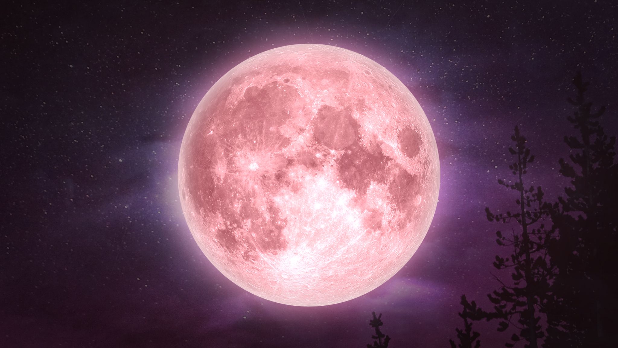 Full Pink Moon Star Walk