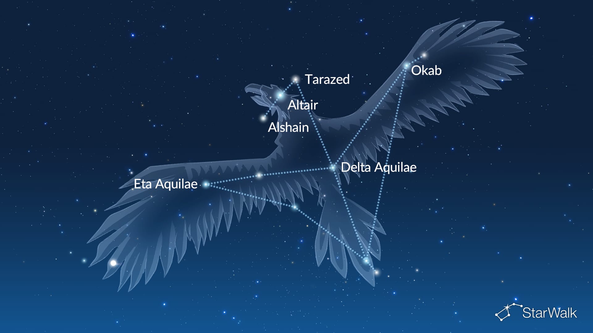 Estrellas de la constelación de Aquila