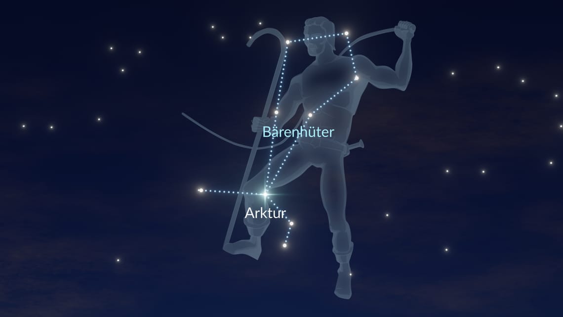 Frühlingsdreieck | Frühling Dreieck Sternbild 3 Sterne – Arktur, Spica ...