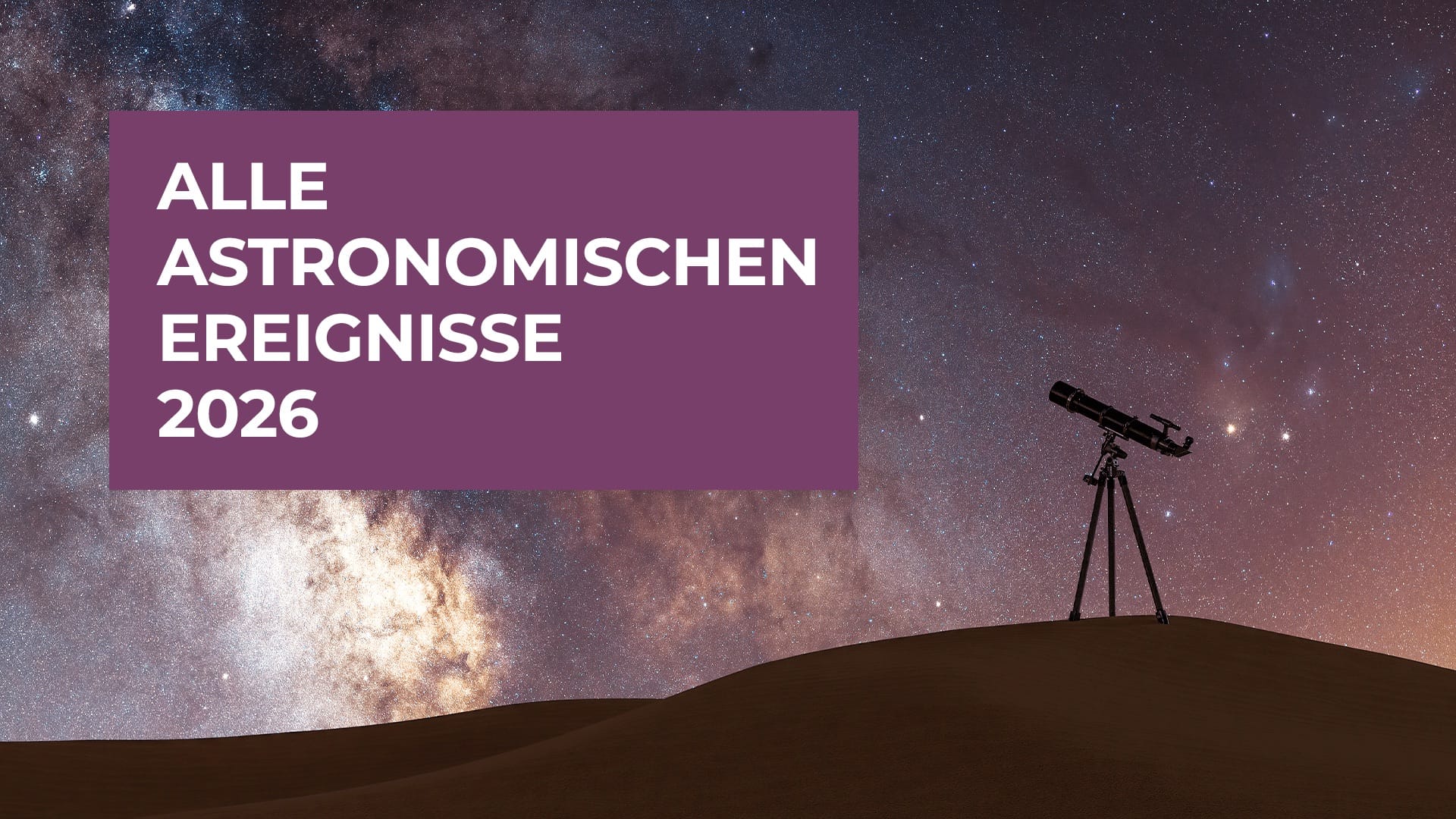 Astronomy Calendar 2026