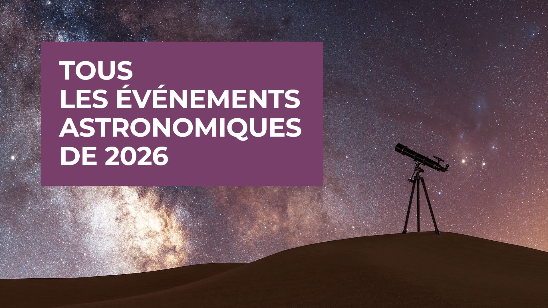 Astronomy Calendar 2026