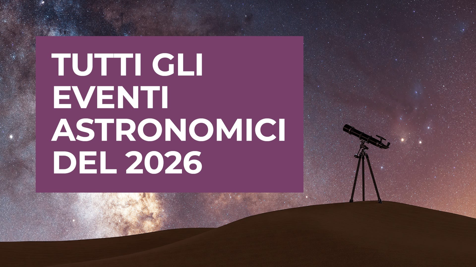 Astronomy Calendar 2026