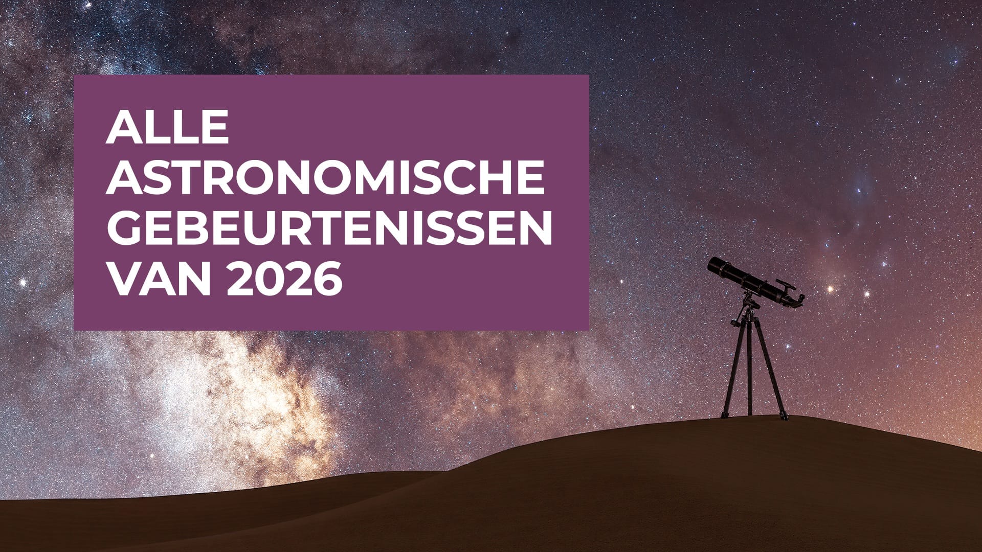 Astronomy Calendar 2026