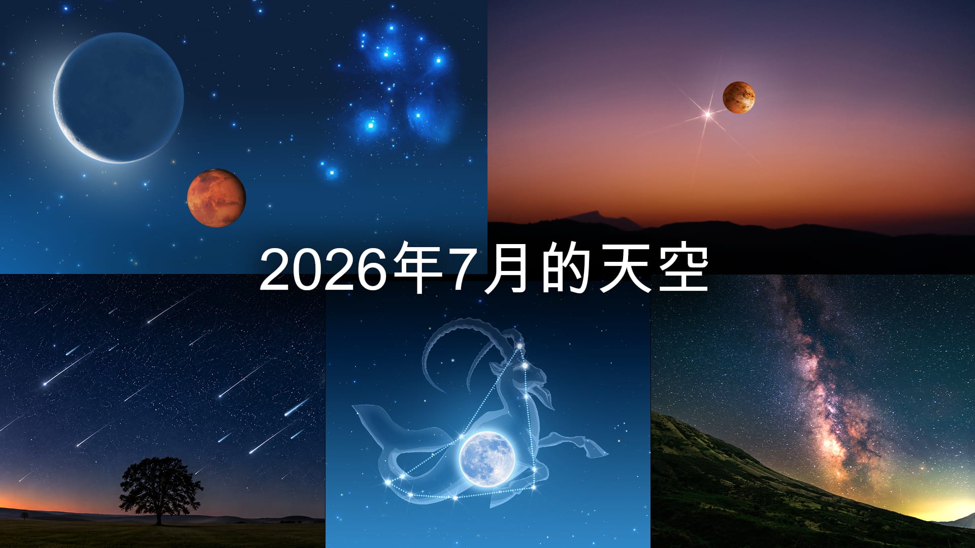 2026年7月天文事件