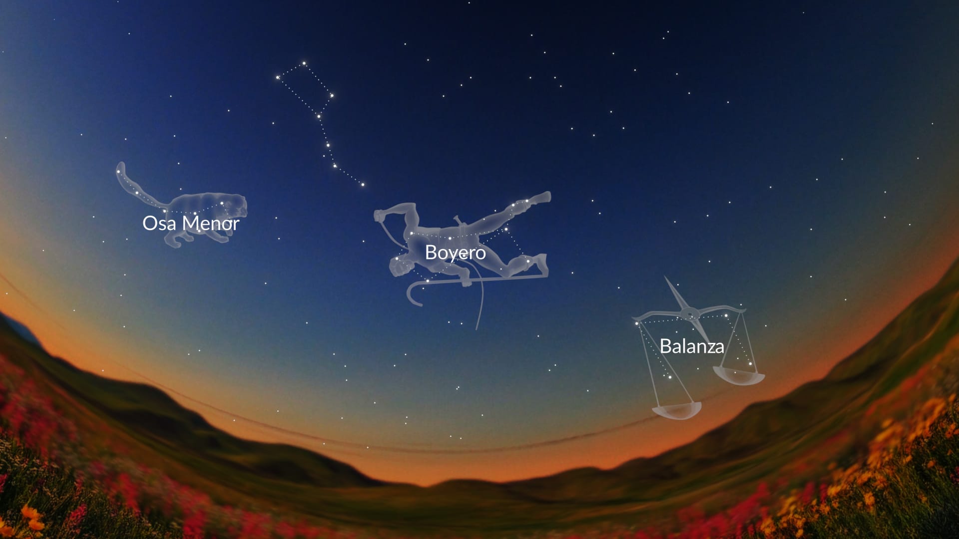 Estrellas en junio de 2026: constelaciones del hemisferio norte