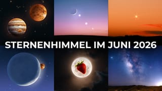 Astronomische Ereignisse im Juni 2026