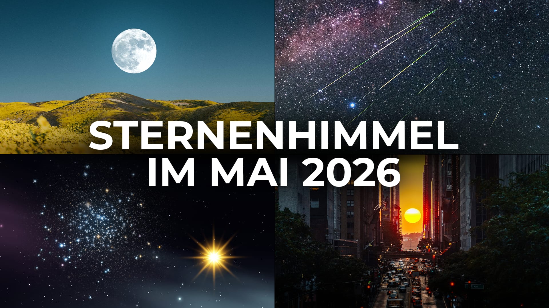 Sternenhimmel im Mai 2026