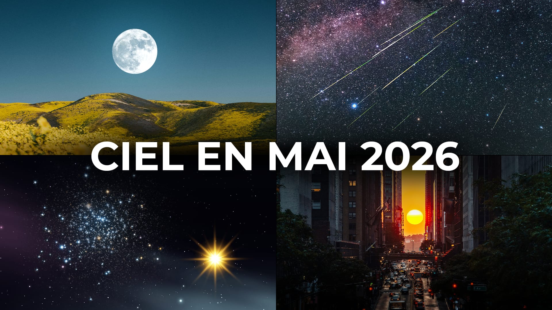 Événements astronomiques de mai 2026