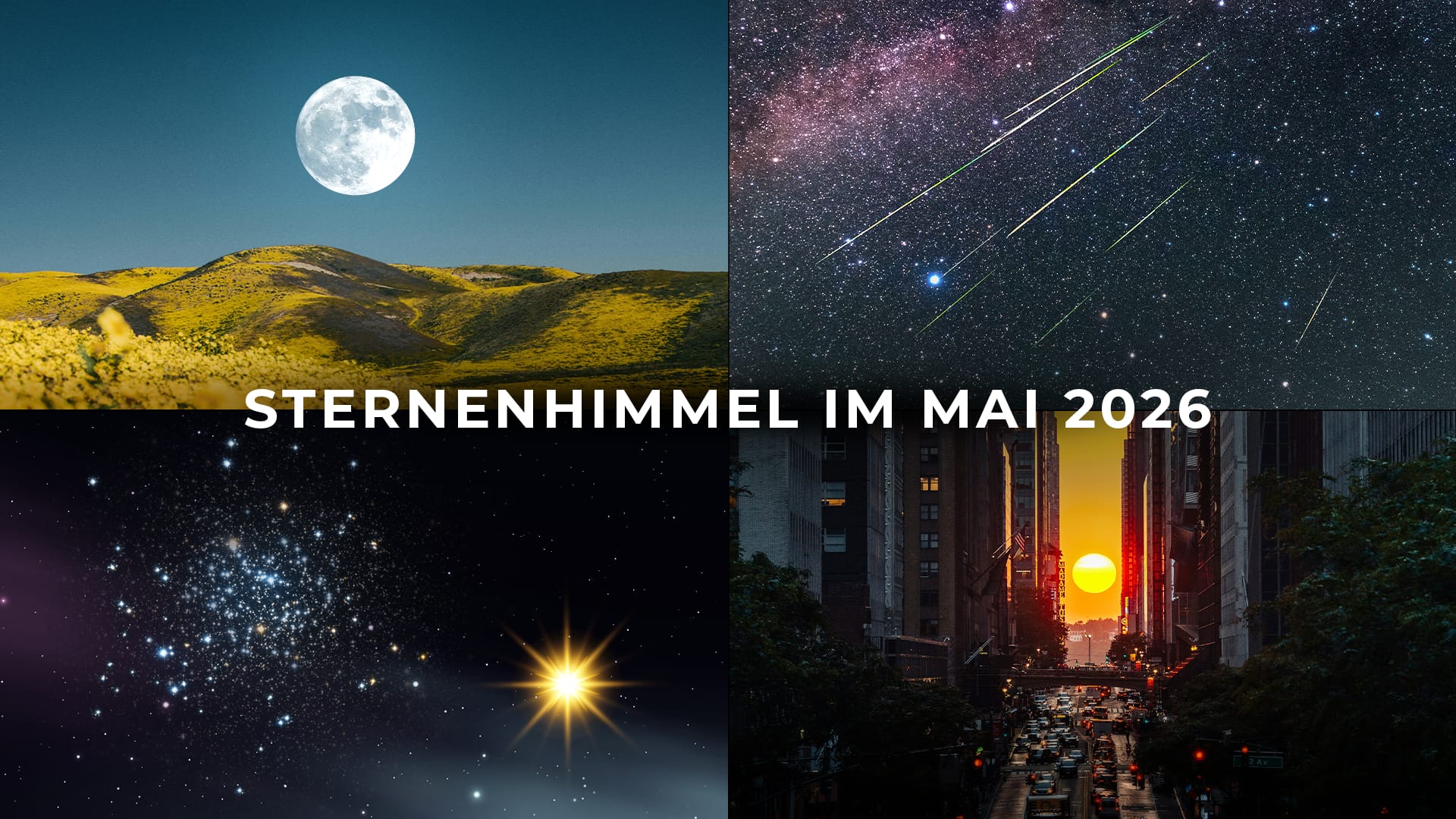 Sternenhimmel im Mai 2026