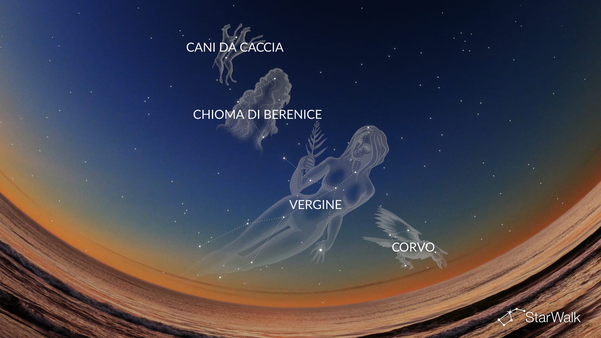 Cielo notturno di maggio: costellazioni nell’emisfero boreale