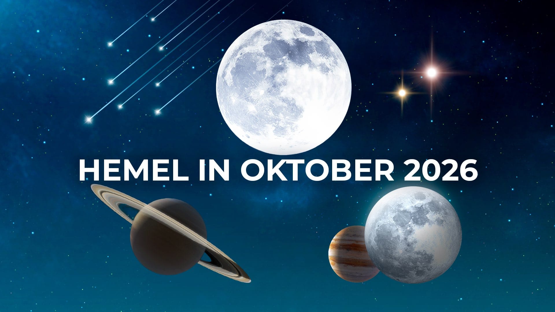 Hemel in oktober 2026