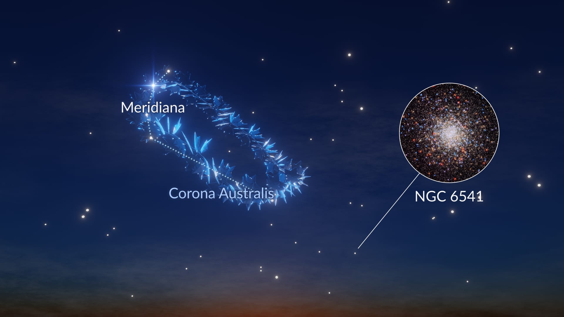 Corona Australis constellation