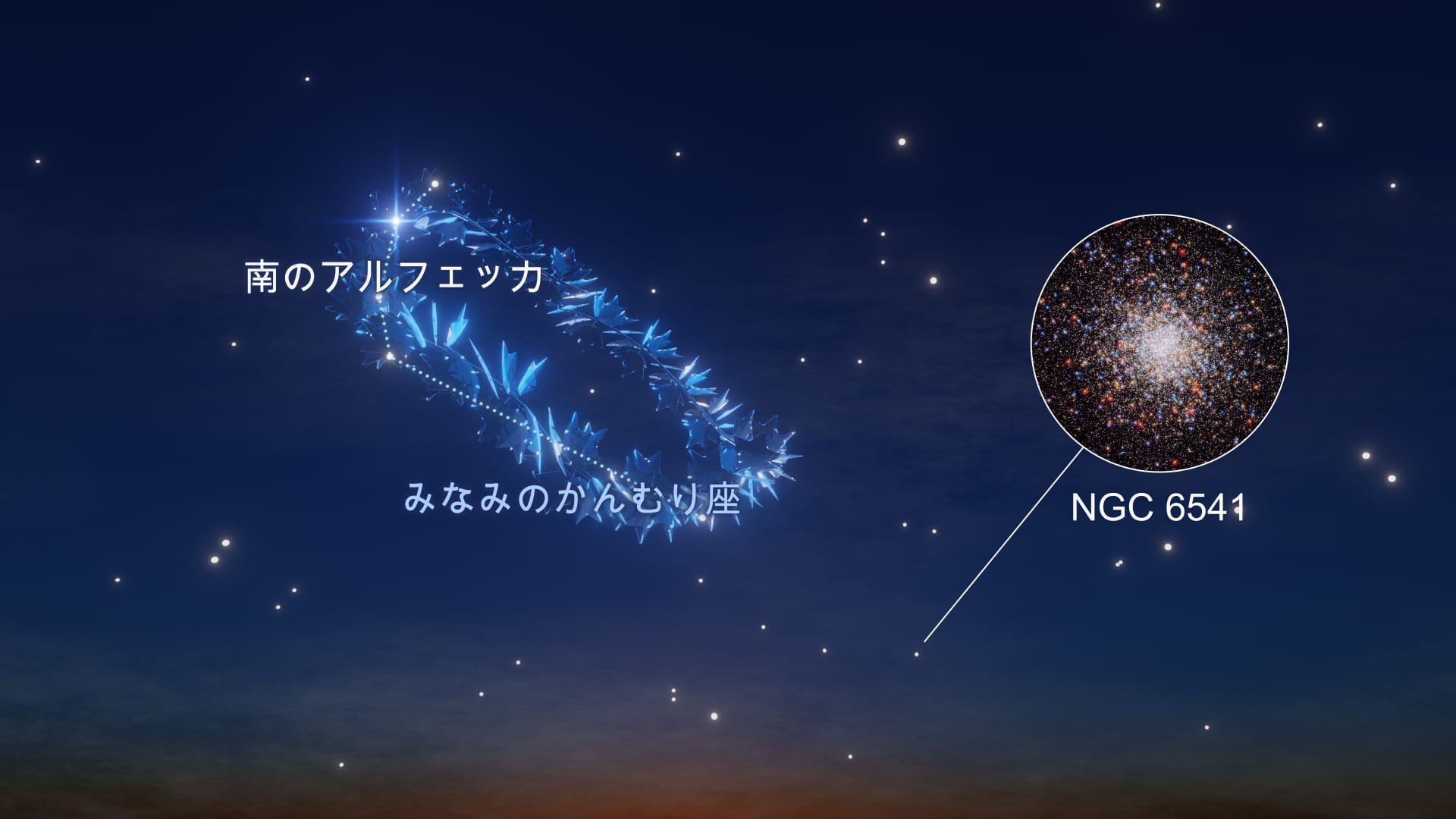 Corona Australis constellation