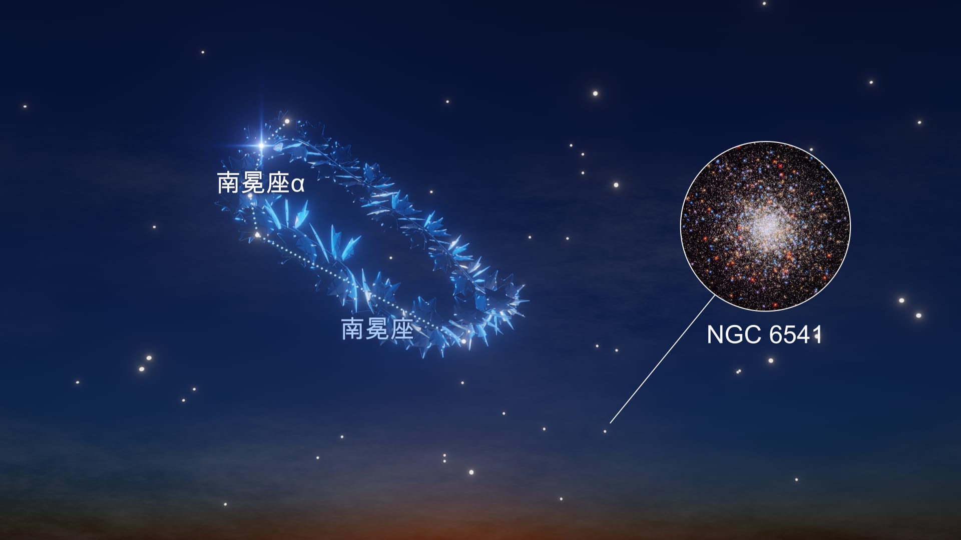 Corona Australis constellation