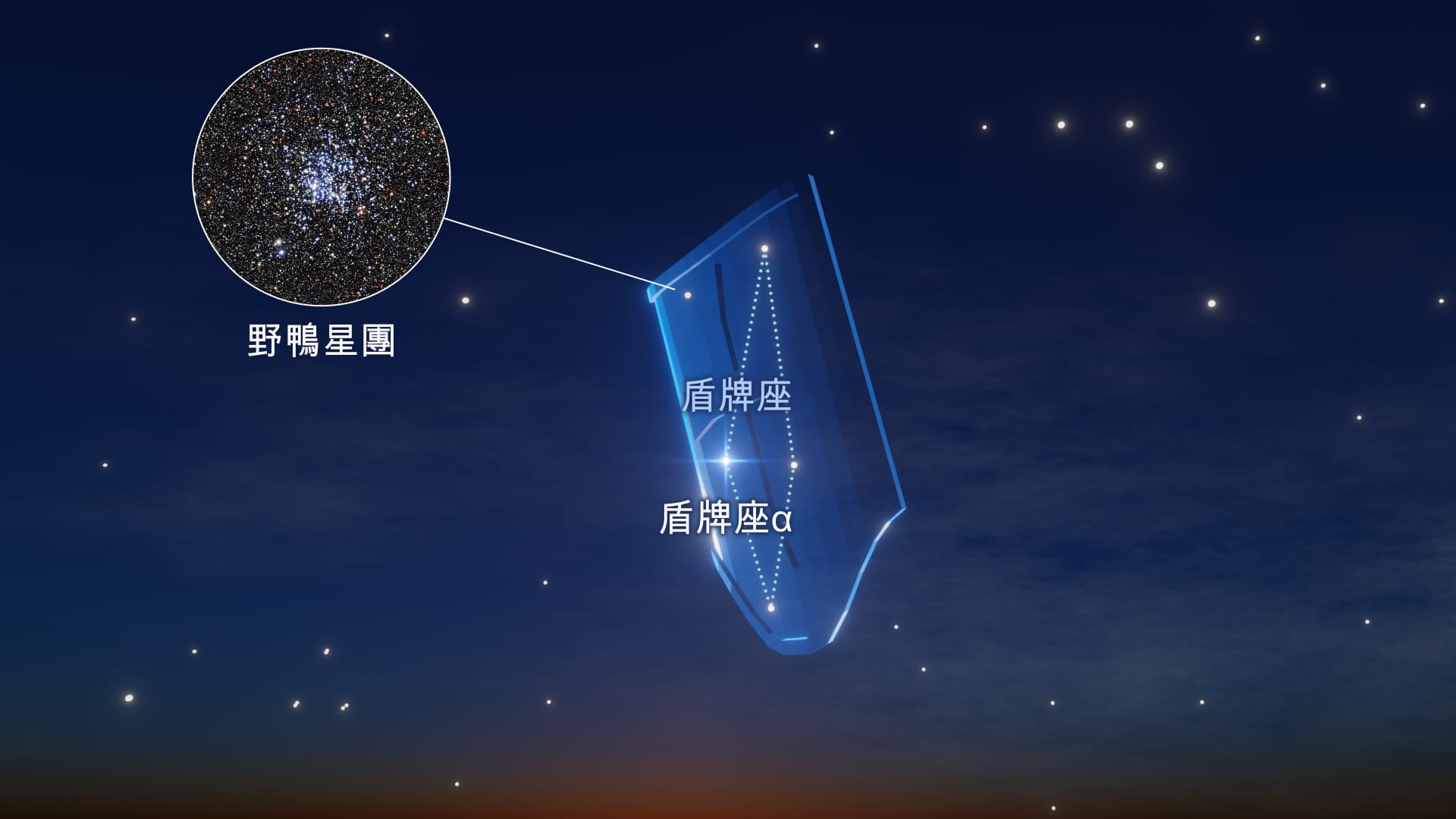 Scutum constellation