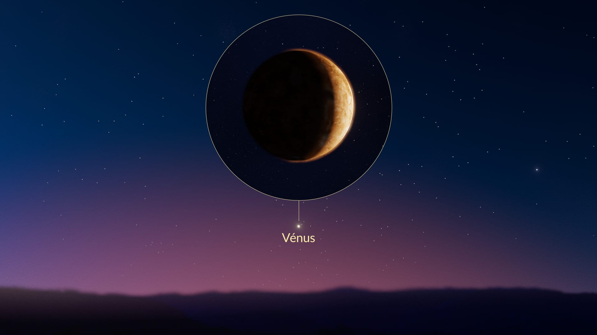 September: Vénus brillante