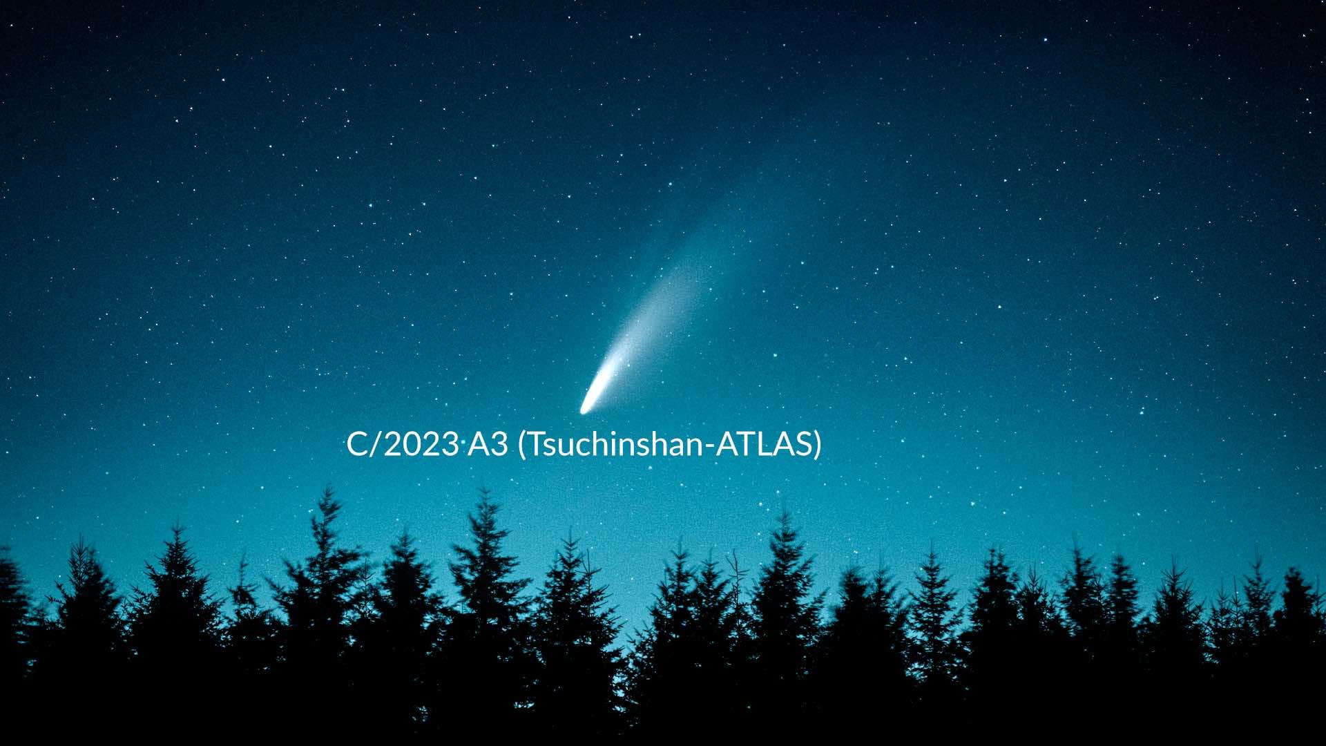 Comet Tsuchinshan-ATLAS at its brightest