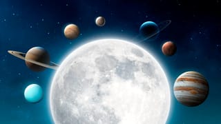 Planets near the Moon