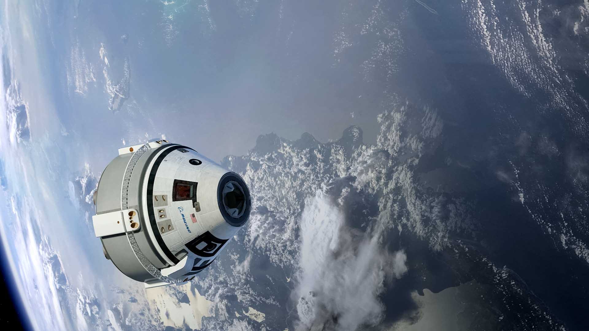 ISSへのボーイング宇宙船「スターライナー」のテスト飛行