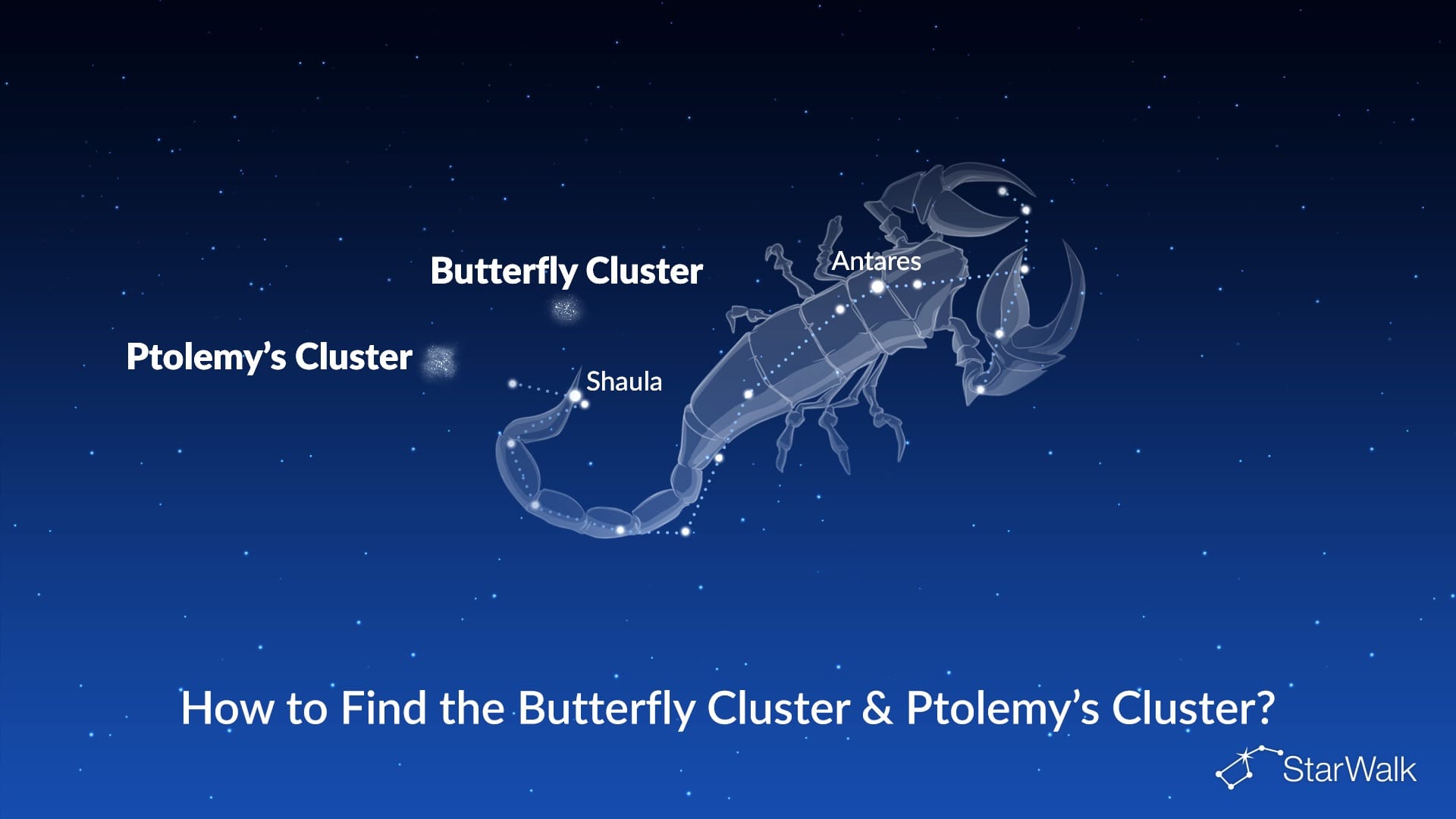 Butterfly Cluster & Ptolemy’s Cluster – How to Find