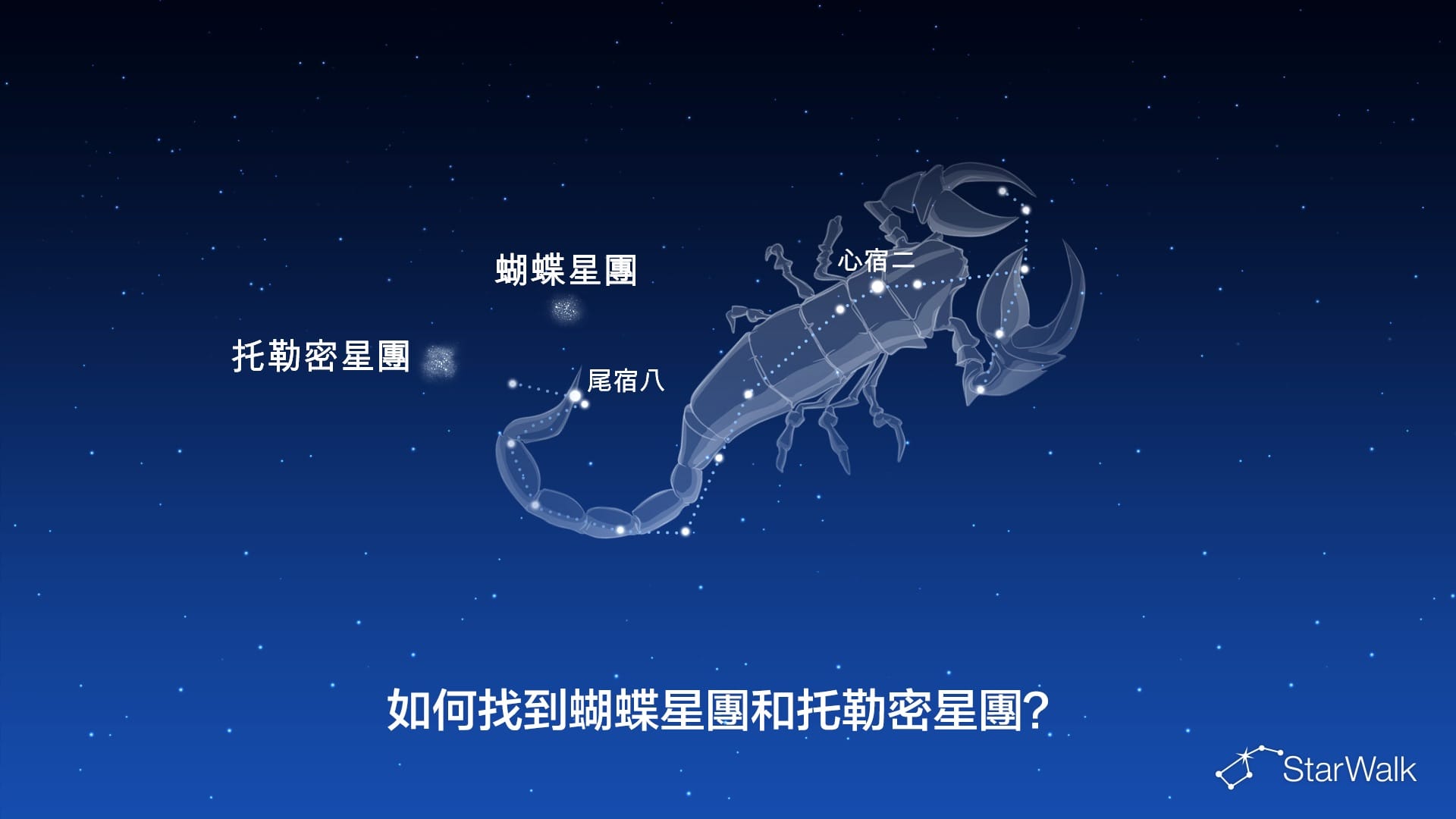 蝴蝶星團和托勒密星團——如何尋找