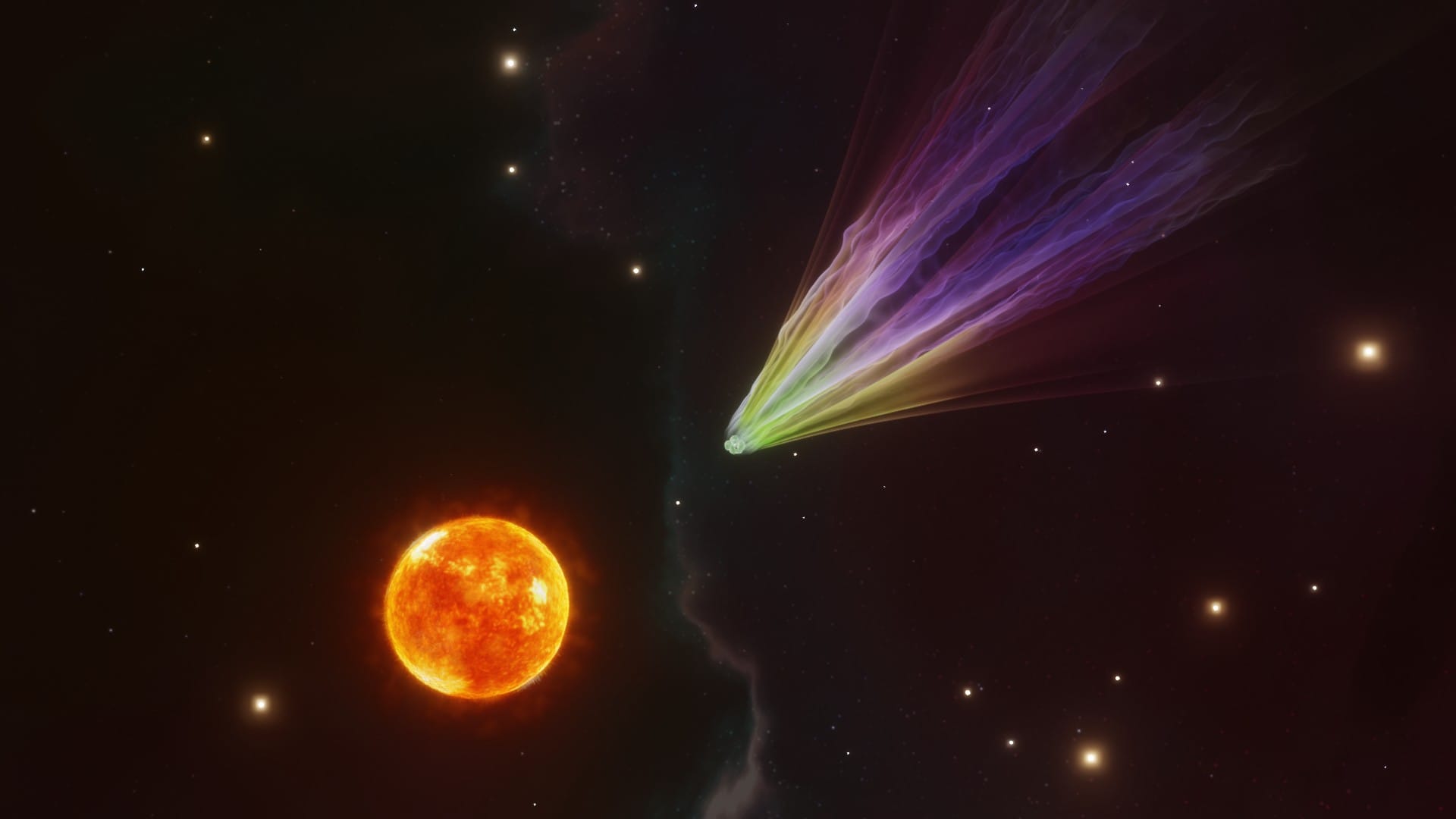 Comet Reaching Perihelion