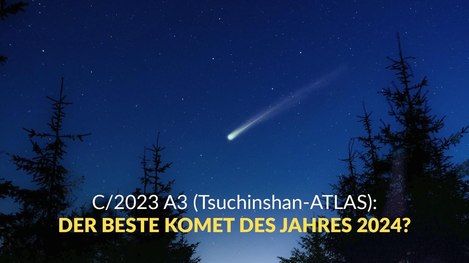 Wie Groß Ist Der Komet Tsuchinshan Atlas starwalk.space