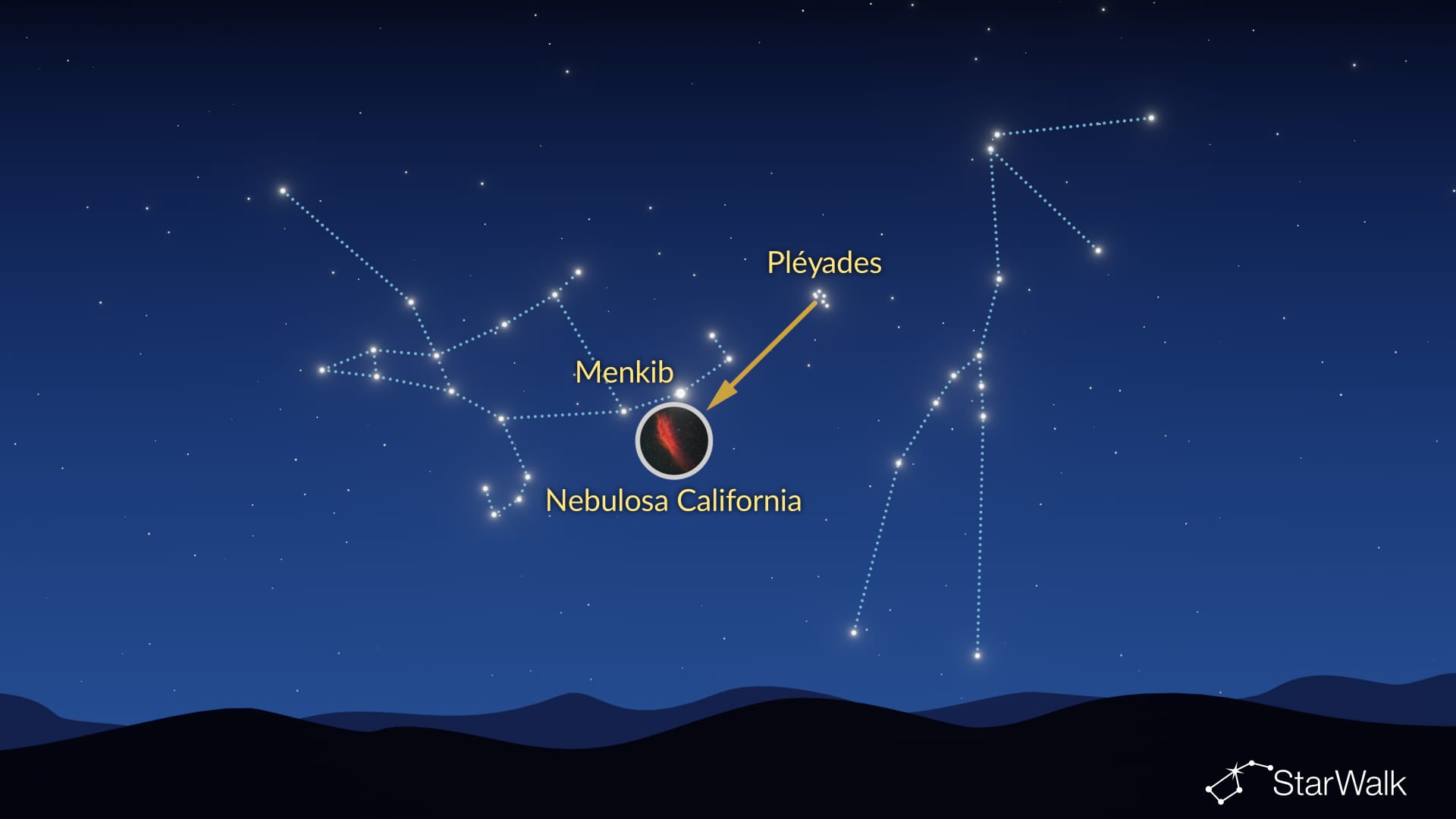 Nebulosa de California: cómo encontrarla