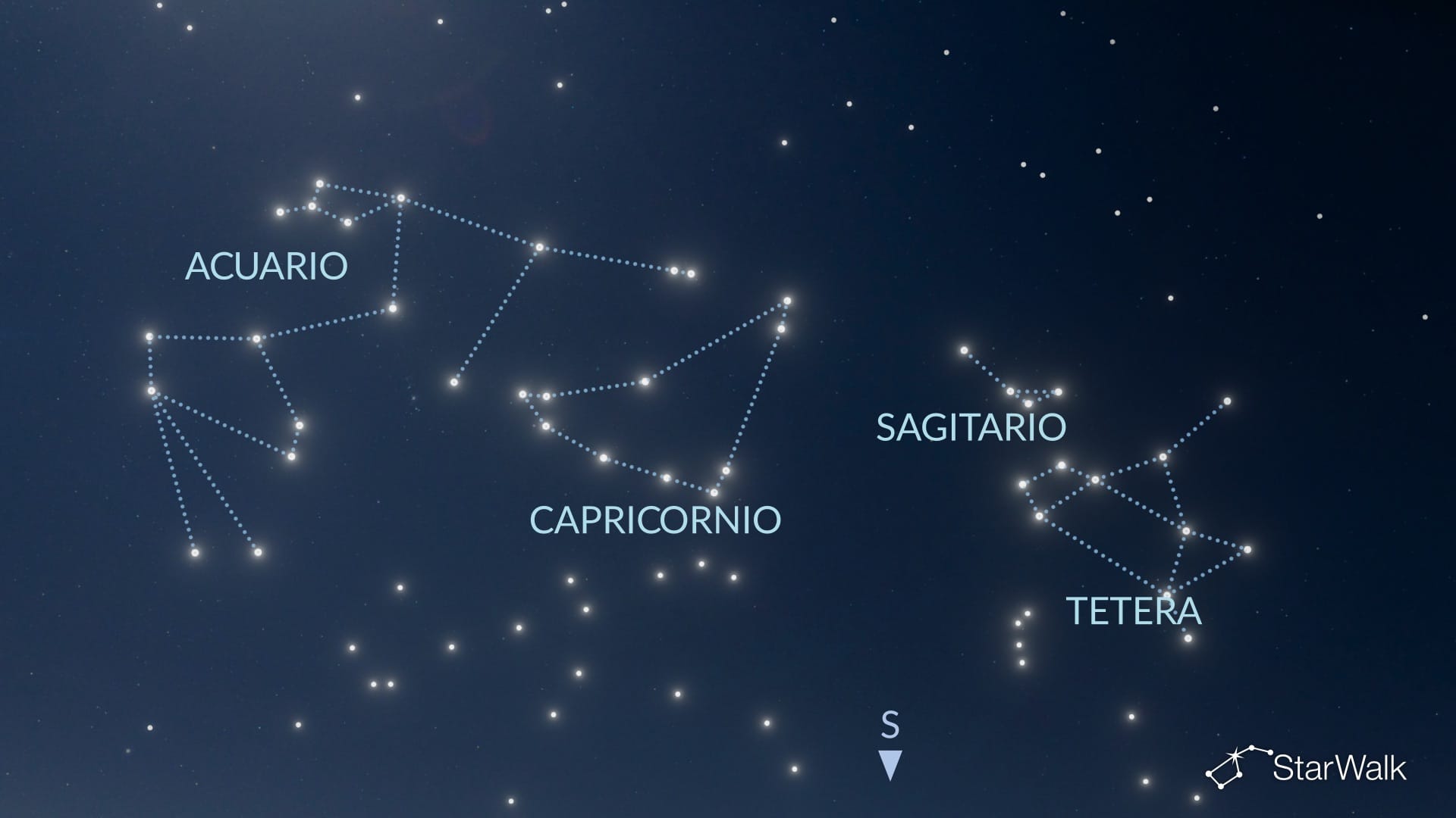 Cómo encontrar Capricornio en el hemisferio norte