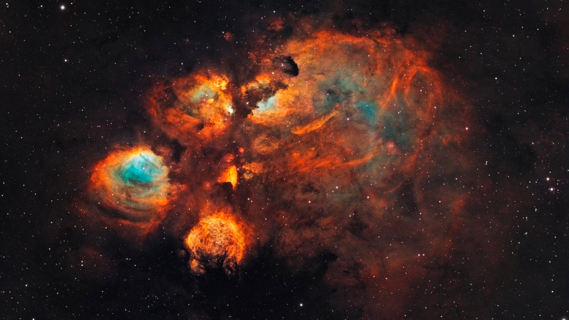 The Cat's Paw Nebula