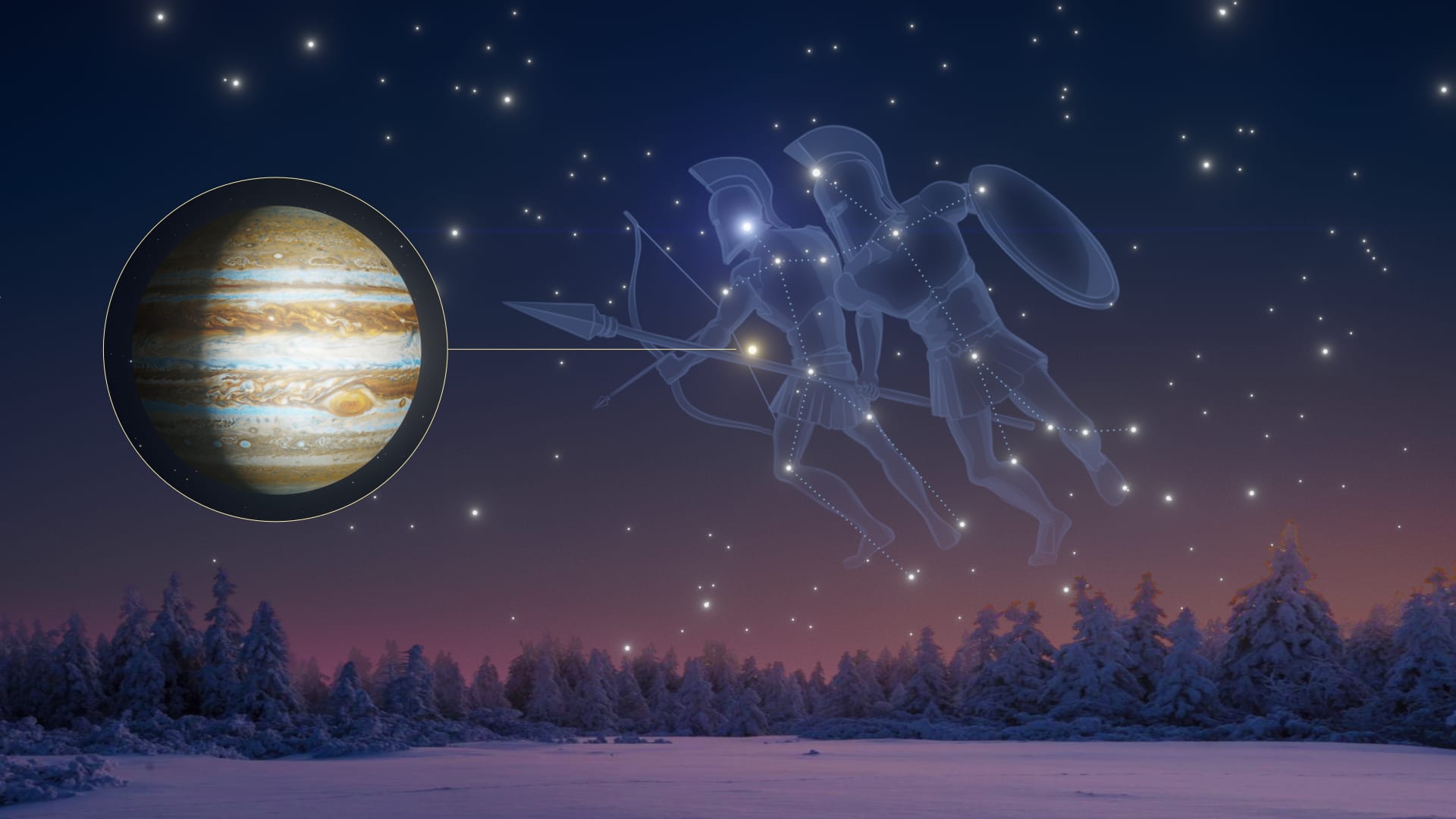 Christmas Star Jupiter