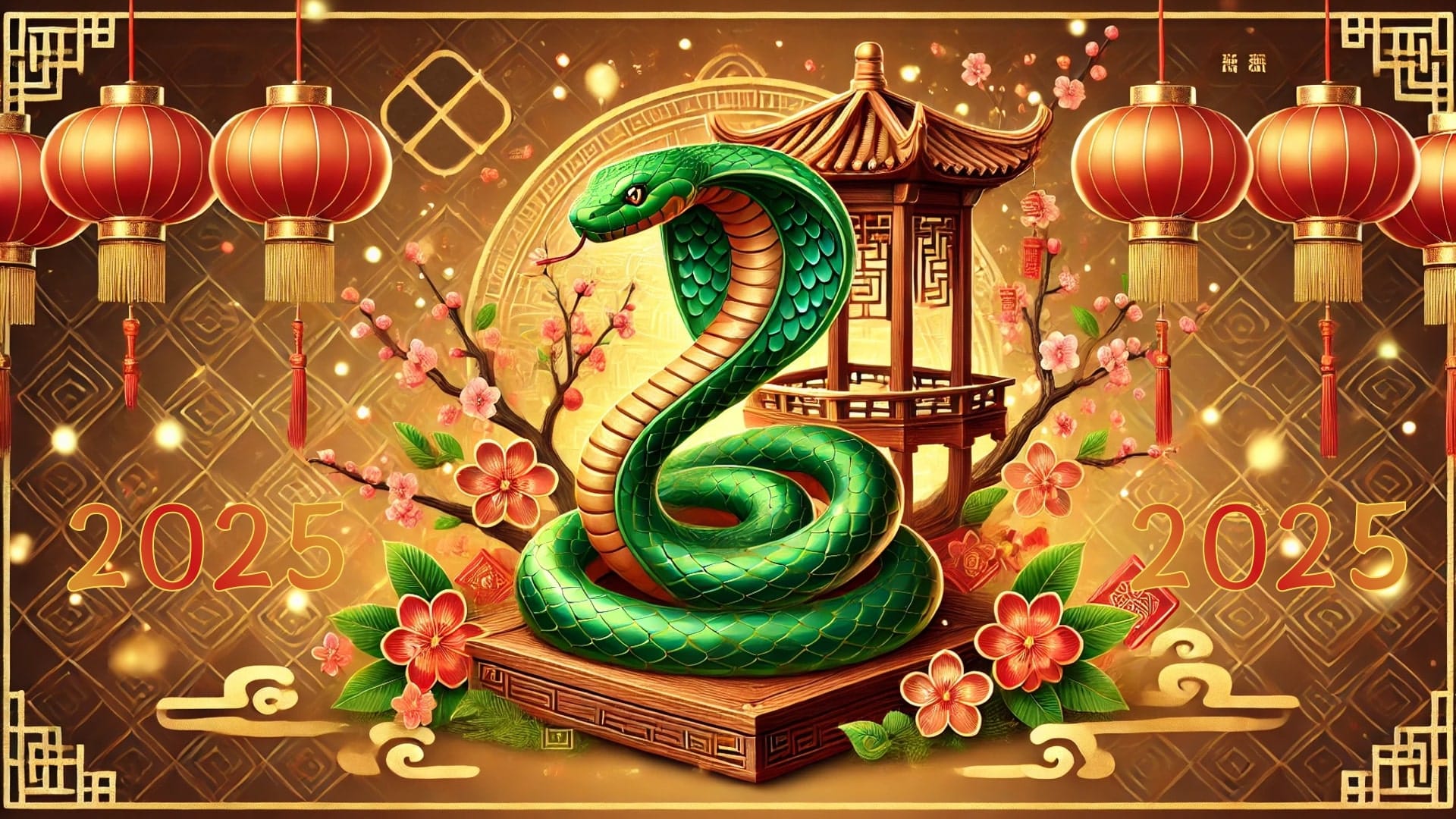 Chinese New Year 2025: Wood Snake