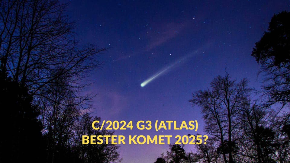 Nächster Komet mit bloßem Auge sichtbar Kometen 2024 Komet über