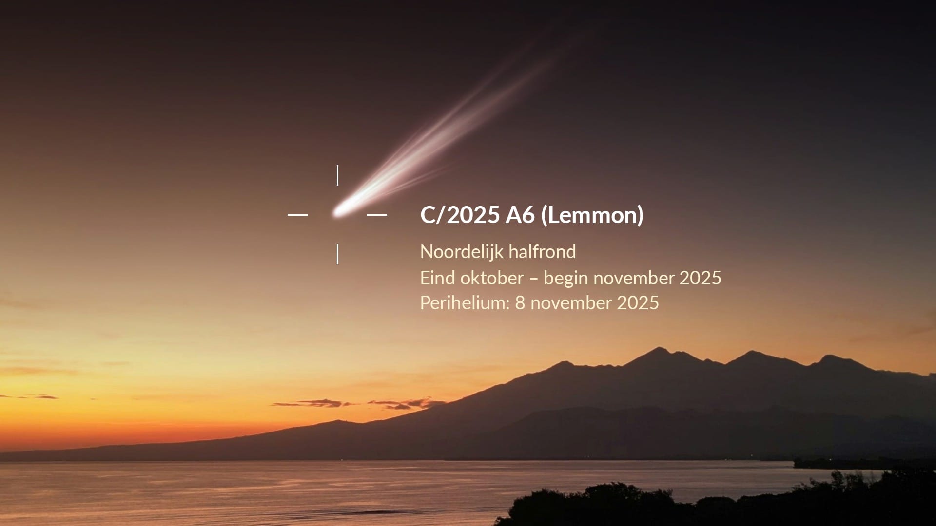 Comet Lemmon - composite