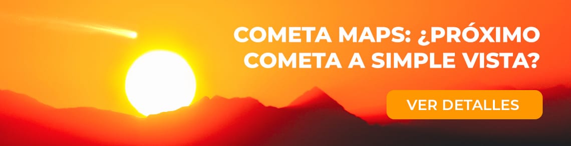 Cometa MAPS: ¿Próximo cometa a simple vista?