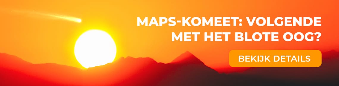 MAPS-komeet: volgende met het blote oog?