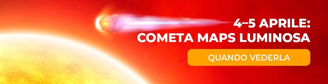 4–5 aprile: cometa MAPS luminosa