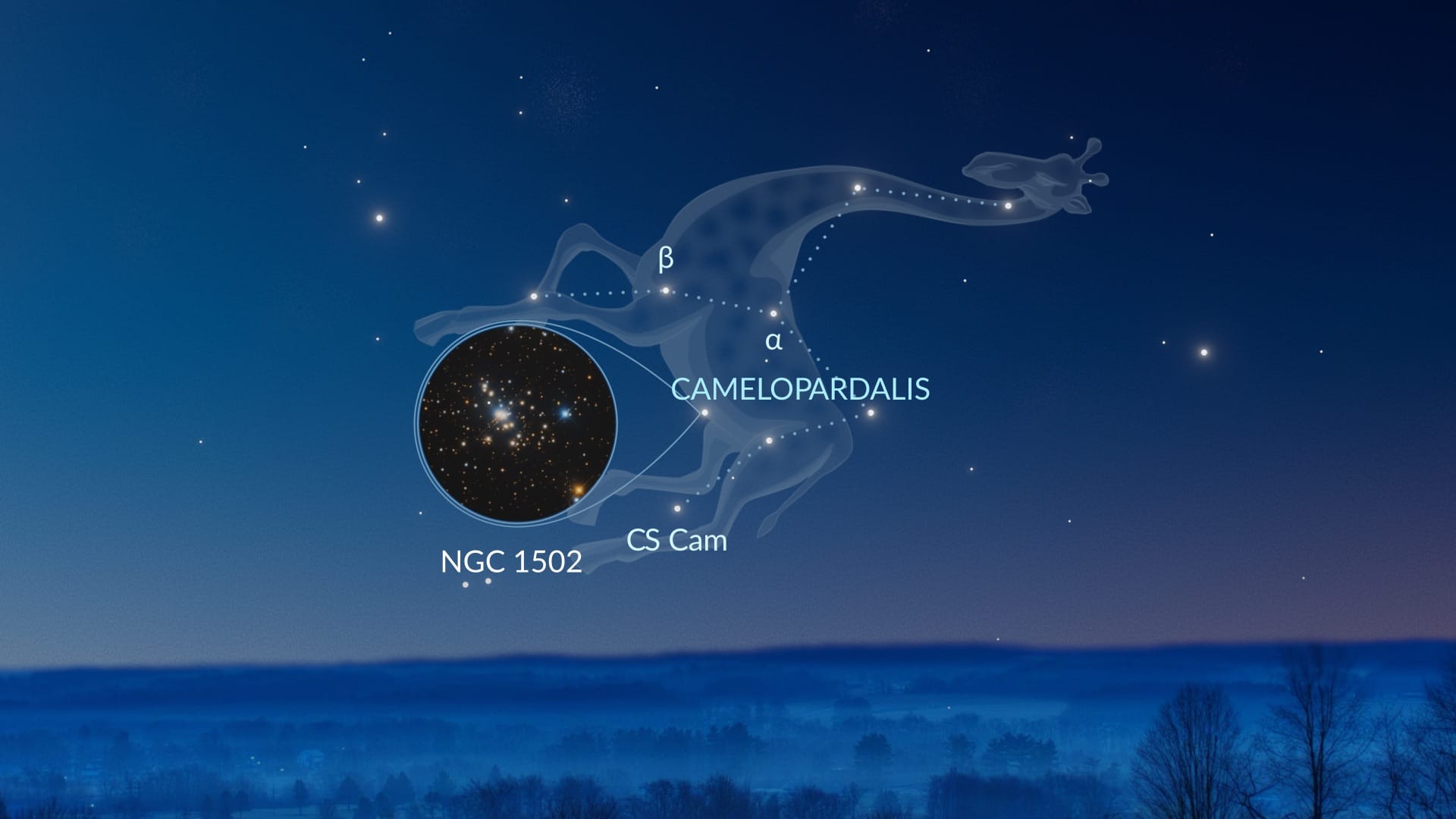 Constellation Camelopardalis