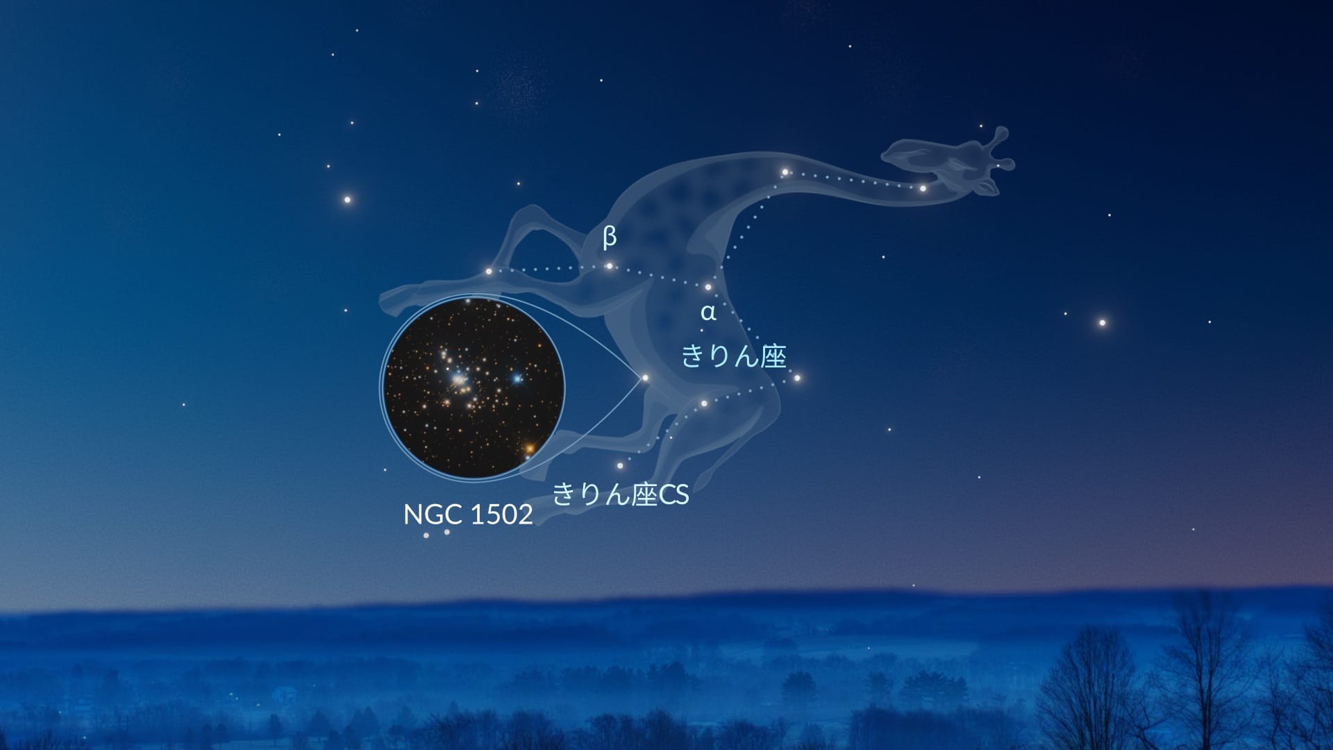 Constellation Camelopardalis
