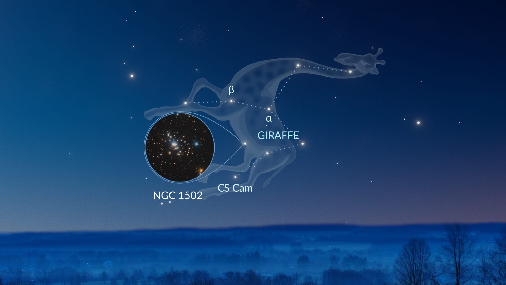 Constellation Camelopardalis